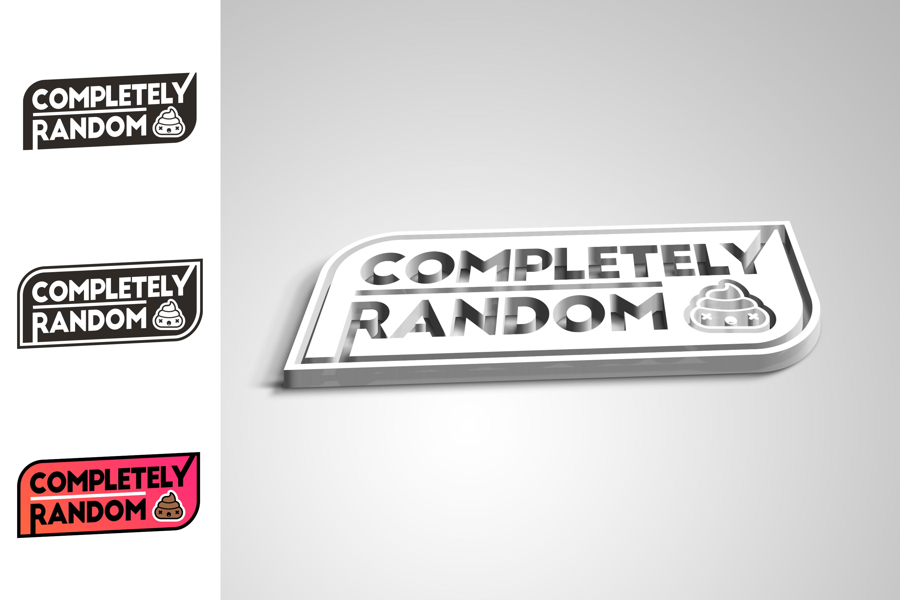 Completely Random – YouTube Channel Logo